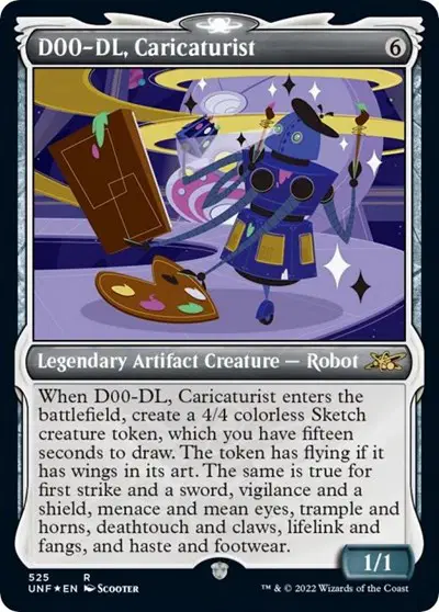 D00-DL, Caricaturist