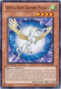 Crystal Beast Sapphire Pegasus