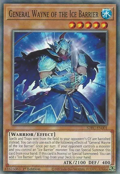 General Wayne of the Ice Barrier