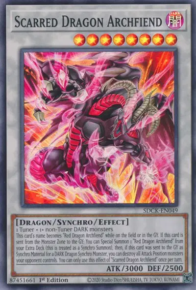 Scarred Dragon Archfiend