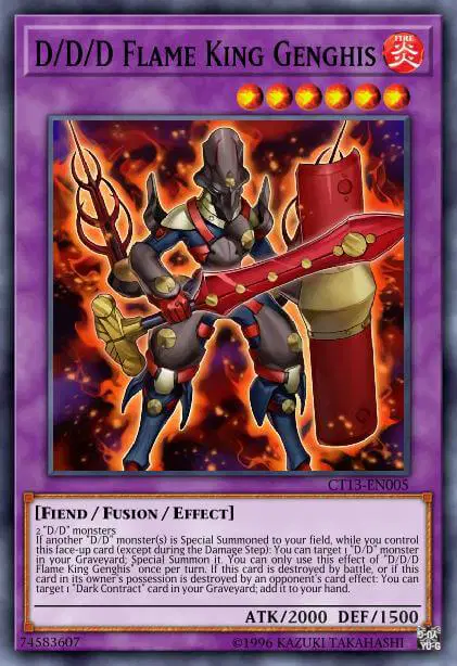 D/D/D Flame King Genghis