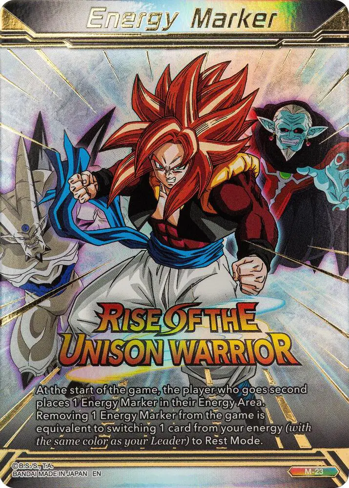 "Rise of the Unison Warrior" Energy Marker