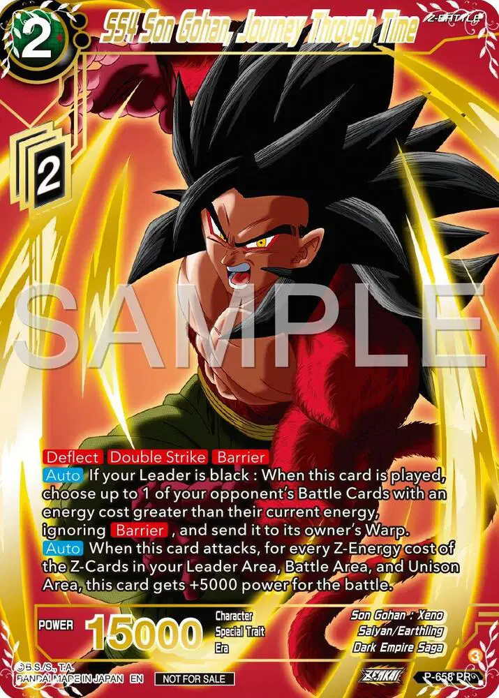 SS4 Son Gohan, Journey Through Time