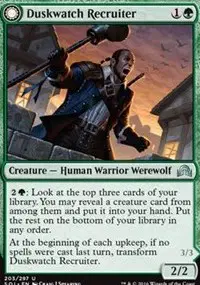 Duskwatch Recruiter // Krallenhorde Howler