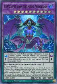 D/D/D Super Doom King Purple Armageddon