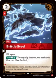 Brittle Steel
