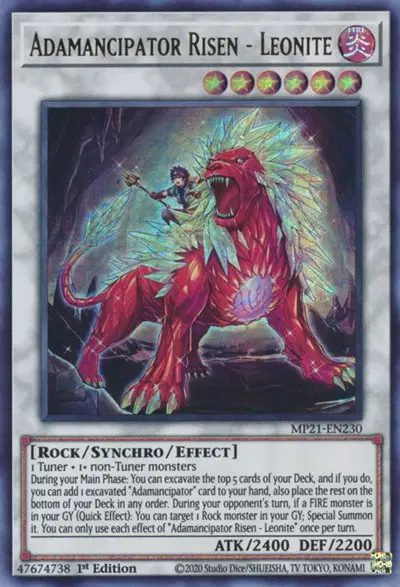 Adamancipator Risen - Leonite