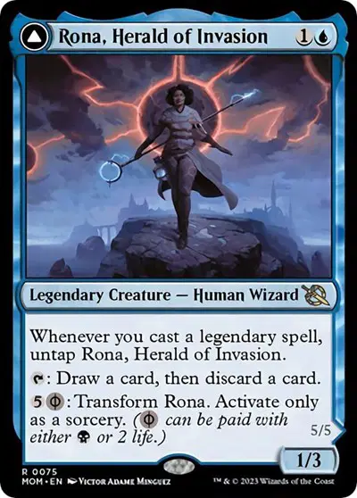 Rona, Herald of Invasion // Rona, Tolarian Obliterator