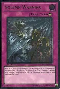 Solemn Warning