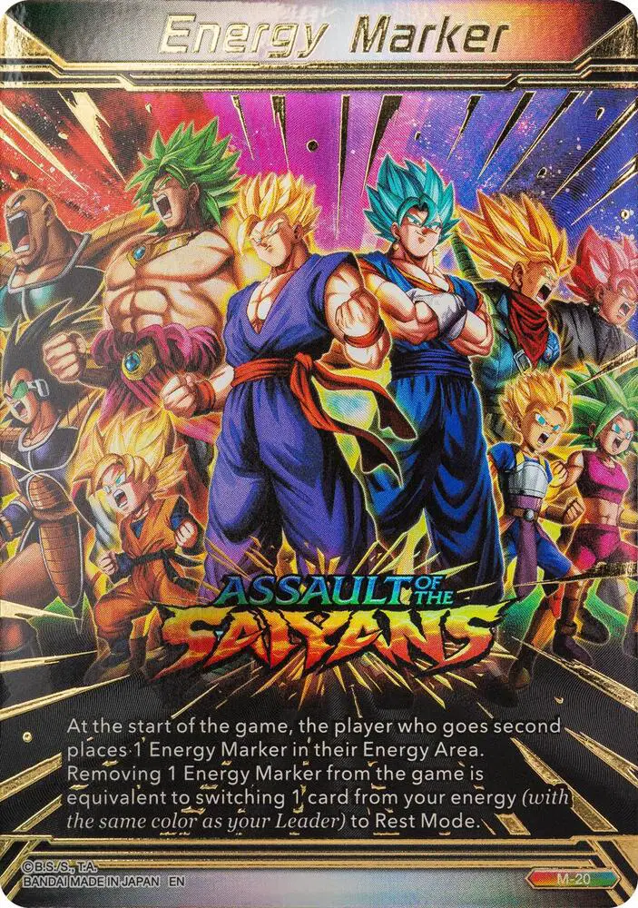 "Assault of the Saiyans" Energy Marker