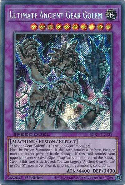 Ultimate Ancient Gear Golem
