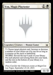 You, Magic Playtester
