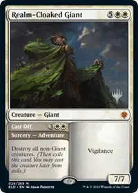 Realm-Cloaked Giant // Cast Off