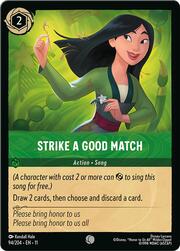 Strike A Good Match