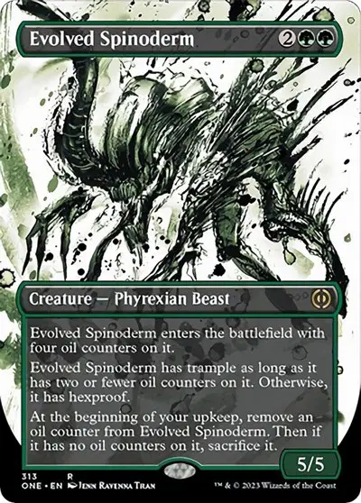 Evolved Spinoderm