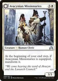 Avacynian Missionaries // Lunarch Inquisitors