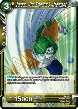 Zarbon, The Emperor's Attendant