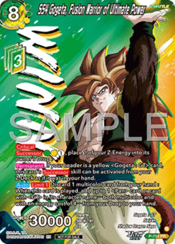 SS4 Gogeta, Fusion Warrior of Ultimate Power