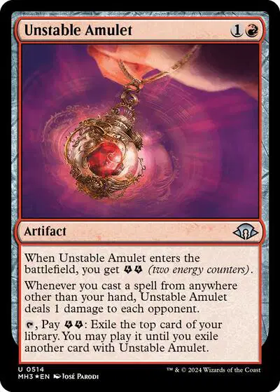 Unstable Amulet