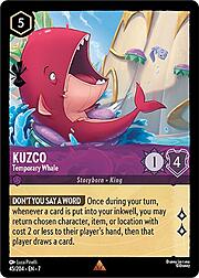 Kuzco - Temporary Whale