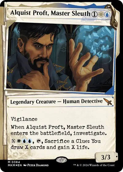 Alquist Proft, Master Sleuth