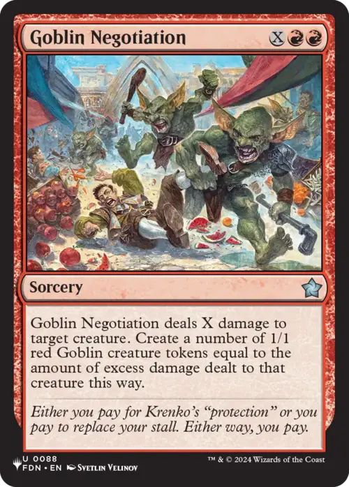 Goblin Negotiation