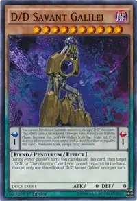 D/D Savant Galilei