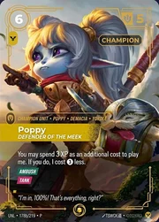 Poppy - Defender of the Meek