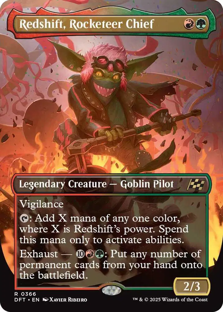 Redshift, Rocketeer Chief