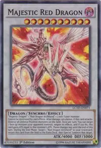 Majestic Red Dragon