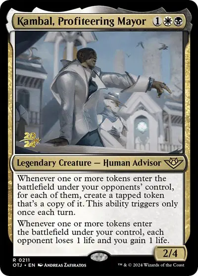 Kambal, Profiteering Mayor