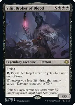 Vilis, Broker of Blood