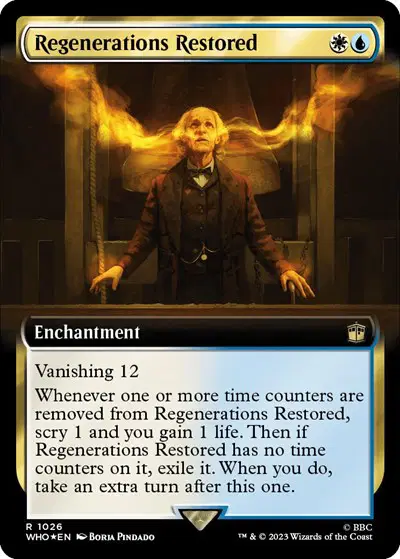 Regenerations Restored