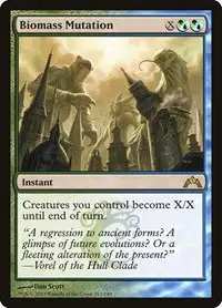 Biomass Mutation