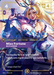 Miss Fortune - Buccaneer