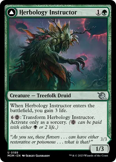 Herbology Instructor // Malady Invoker