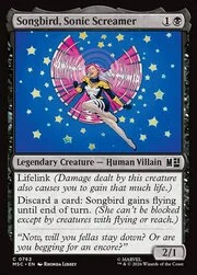 Songbird, Sonic Screamer