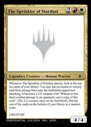 The Sprinkler of Stardust