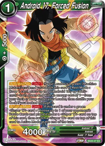 Android 17, Forced Fusion