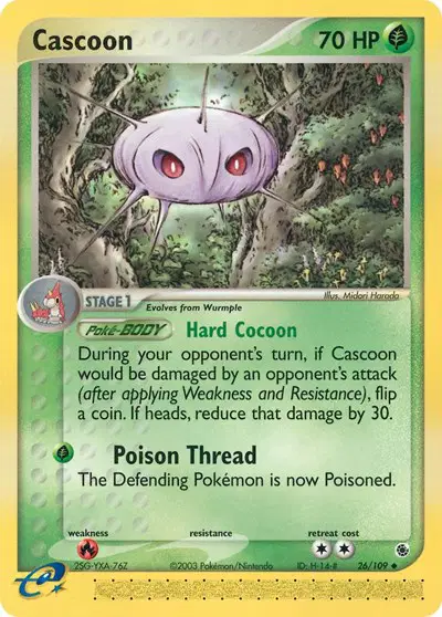 Auction card for Cascoon