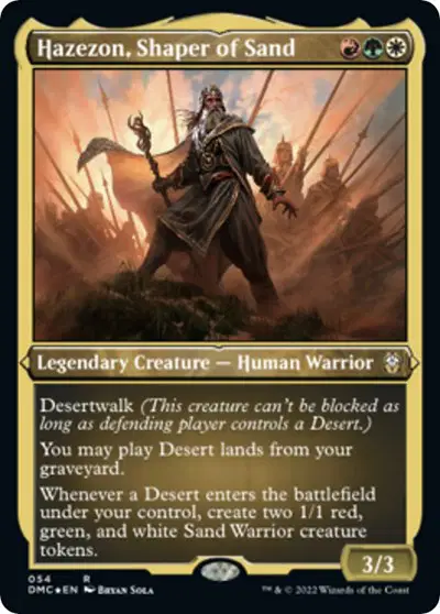 Hazezon, Shaper of Sand