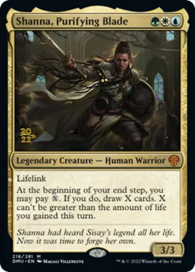 Shanna, Purifying Blade