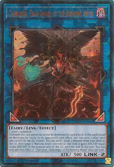 Cherubini, Ebon Angel of the Burning Abyss
