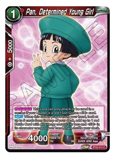 Pan, Determined Young Girl