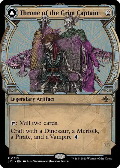 Throne of the Grim Captain // The Grim Captain