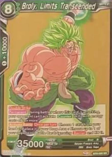 Broly, Limits Transcended