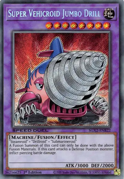 Super Vehicroid Jumbo Drill