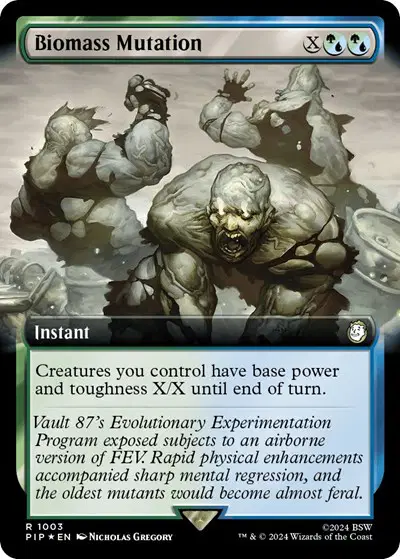 Biomass Mutation