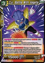 Cui, Battle With Vegeta