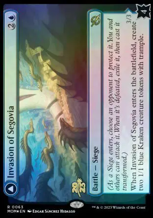 Invasion of Segovia // Caetus, Sea Tyrant of Segovia